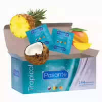 Pasante Kondome Mit Tropischen Aromen 144 St