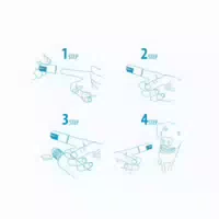Afp Sparkles Finger Brush 6pack