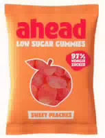 Ahead Low Sugar Gummies Sweet Peaches