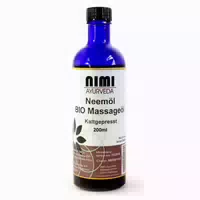 Nimi Neemöl Bio Massageöl Kaltgepresst 200 ml
