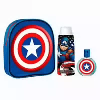 Captain America Eau De Toilette Spray Set 3 Artikel