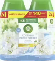 Air Wick Freshmatic Nachfüller Duopack Cotton & Weißer Flieder