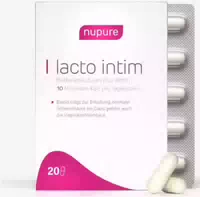 Nupure Lacto Intim 20 st Kapseln Magensaftresistent