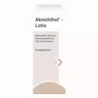 Aktichthol Lotio Suspension bei Akne