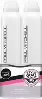 Aktion Paul Mitchell Save On Duo Invisiblewear Undone Texture Hairspray 1 stk