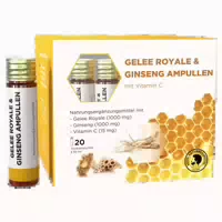 Aktiv Naturheilmittel Gelee Royale & Ginseng Ampullen 20 st