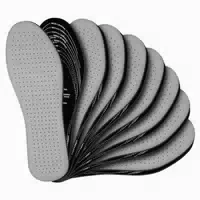 Aktivkohle Einlegesohlen 4 Paar Schuheinlagen Sneaker Stiefe 1 st