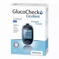 Gluco Check Excellent Blutzuckermessgerät Set Mg Dl 1 St