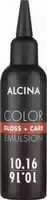Alcina Color Gloss Care Emulsion Haarfarbe 10 16 H l Blond Asch Viol Haarfarbe 100 ml