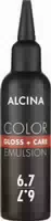 Alcina Color Gloss Care Emulsion Haarfarbe 6 7 Dunkelblond Braun Haarfarbe