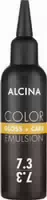 Alcina Color Gloss Care Emulsion Haarfarbe 7 3 Mittelblond Gold Haarfarbe