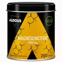 Aldous Bio Magnesiumcitrat 250 Kapseln 218 g