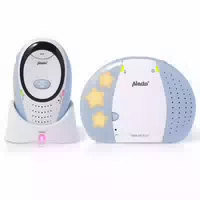 Alecto Dbx 85 Eco Dect Babyphone Weiß Wechselsprechfunktion Bis 300m Reichweite