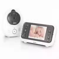 Alecto Video Babyphone mit 2,8 Farbdisplay Weiß Anthrazit