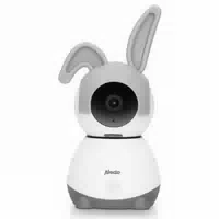 Alecto Wlan Babyphone Weiß Grau mit Hd Kamera Gratis App Gegensprechfunktion