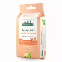 Aleva Naturals Bamboo Baby Feuchttücher Für Die Reinigung Von Schnuller & Spielzeug