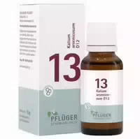 Schüßler Salz Nr 13 Kalium Arsenicosum D12 15 G Globuli