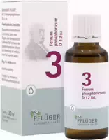 Schüssler Nr 3 Ferrum Phosphoricum D 12 Tabletten 400 st Tabletten