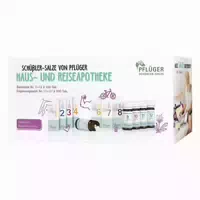 Biochemie Schüßler Salze Pflüger Haus und Reiseapotheke Komplett Set Nr 1 27 27 X 100 Tabletten 1 Packung Kombipackung