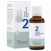 Schüßler Salz Nr 2 Calcium Phosphoricum D6 30 Ml Tropfen