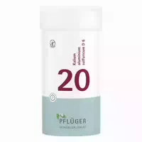 Schüßler Salz Nr 20 Kalium Aluminium Sulfuricum D6 100 St Tabletten