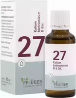 Schüßler Salze Biochemie Pflüger 27 Kalium Bichromic D 6 Tbl