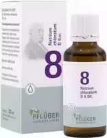 Biochemie Pflüger Schüßler Salz Nr 8 Natrium Chloratum D6 1000 st