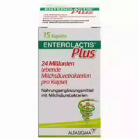 Enterolactis Plus Milchsäurebakterien 15 St Kapseln