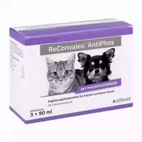 Reconvales Antiphos Flüssig Für Hunde Und Katzen 3x90 Ml Flüssigkeit
