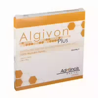 Algivon Plus Honigalginat Wundauflage 5x5 cm 5 st Wundgaze