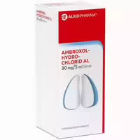 Ambroxolhydrochlorid Al 30 mg 5 ml Sirup zur Erleichterung des Abhustens bei Erkältungsbedingter Bronchitis Schleimlöser