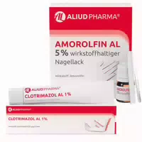 Amorolfin Al 5% Nagellack & Clotrimazol Al 1% Creme