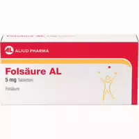 Folsäure Al 5 mg Tabletten bei Folsäuremangel