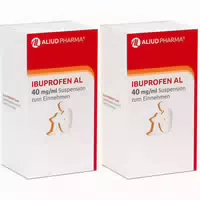 Ibuprofen Al 40 mg ml Suspension bei Fieber und Schmerzen