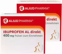 Ibuprofen Al Direkt 400 mg Pulver zum Einnehmen 2 X 20 Beutel