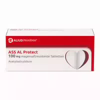 Ass Al Protect 100 mg Magensaftresistente Tabletten bei Erhöhtem Herzinfarkt und Schlaganfallrisiko