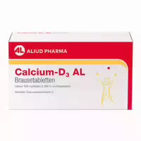 Calcium D3 Al Brausetabletten bei Calcium und D3 Mangel und Unterstützend zur Osteoporosebehandlung