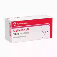 Cetirizin Al 10 mg Filmtabletten 50 st