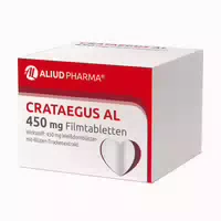 Crataegus Al 450 mg Filmtabletten bei Nachlassender Herzleistung
