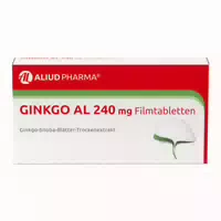Ginkgo Al 240 mg Filmtabletten bei Altersbedingten Gedächtniseinbußen mit Leichter Demenz