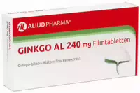 Ginkgo Al 240 mg 30 Filmtabletten