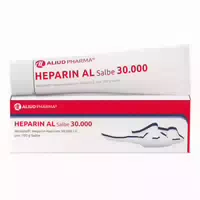 Heparin Al Salbe 30 000 bei Prellungen oder Blutergüssen