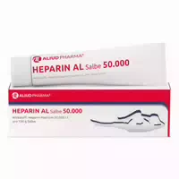 Heparin Al Salbe 50 000 bei Prellungen oder Blutergüssen