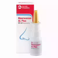 Meerwasser Al Plus Nasenspray zur Befeuchtung und Pflege bei Schnupfen