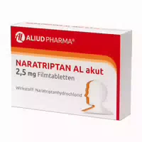 Naratriptan Al Akut 2,5 mg Filmtabletten 2 st