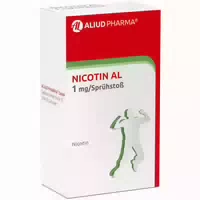 Nicotin Al 1 Mg Sprühstoß Zur Rauchentwöhnung 2 St Spray