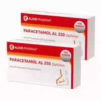 Paracetamol Al 250 Zäpfchen Doppelpack 2x10 st