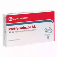 Pfefferminzöl al 182 Mg Weichkapseln Bei Bauchkrämpfen, Bauchschmerzen, Blähungen, Insbesondere Bei Reizdarmsyndrom
