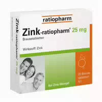 Zink Al 25 Mg Brausetabletten Bei Zinkmangelzuständen