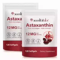 Acentiallabs Astaxanthin Hochdosiert Antioxidans Immunsystem Algenextrakt